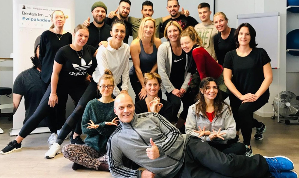 Fitnesstrainer Ausbildung Gruppenfoto